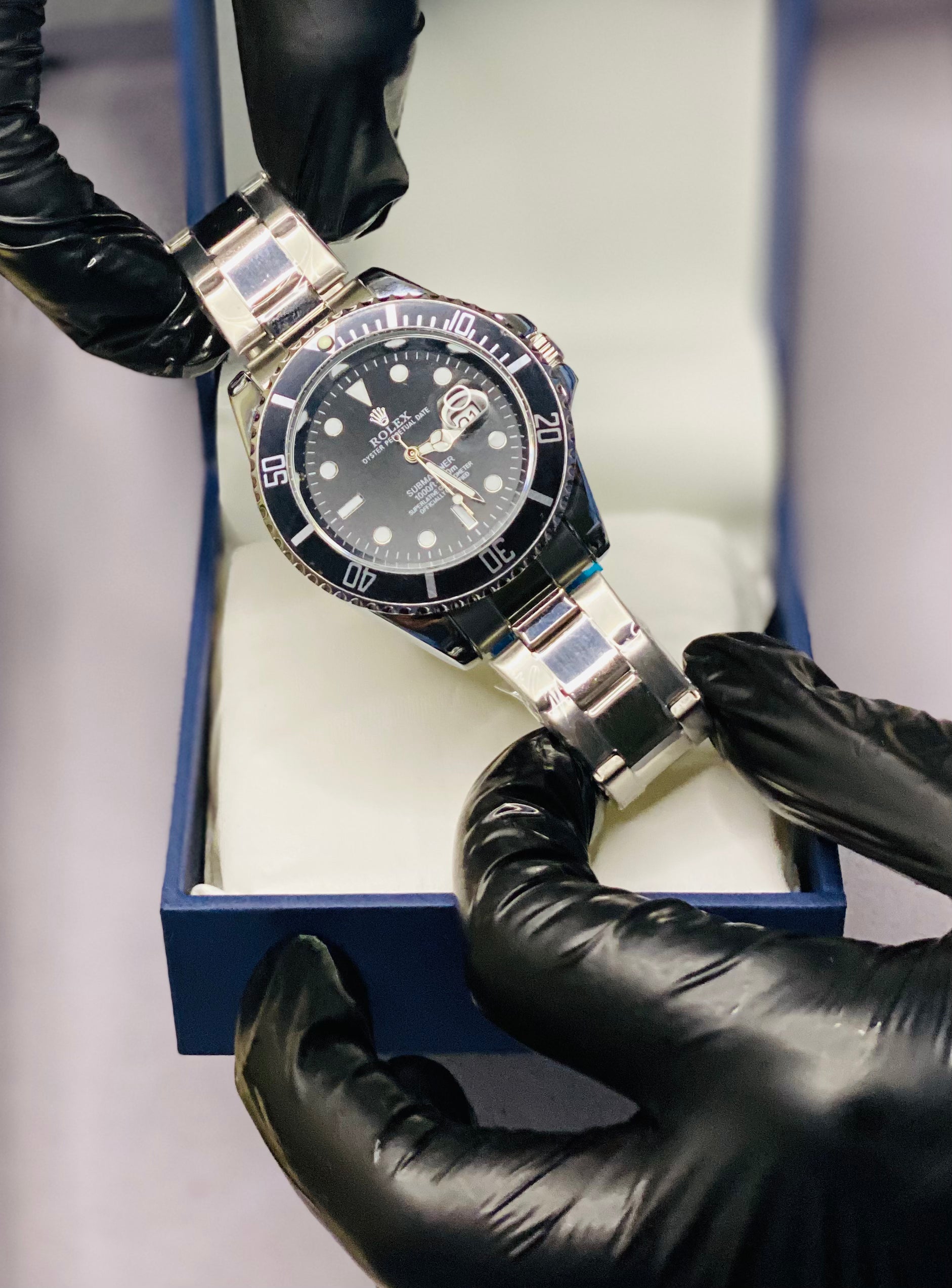 Rolex Oyster Perpetual Silver